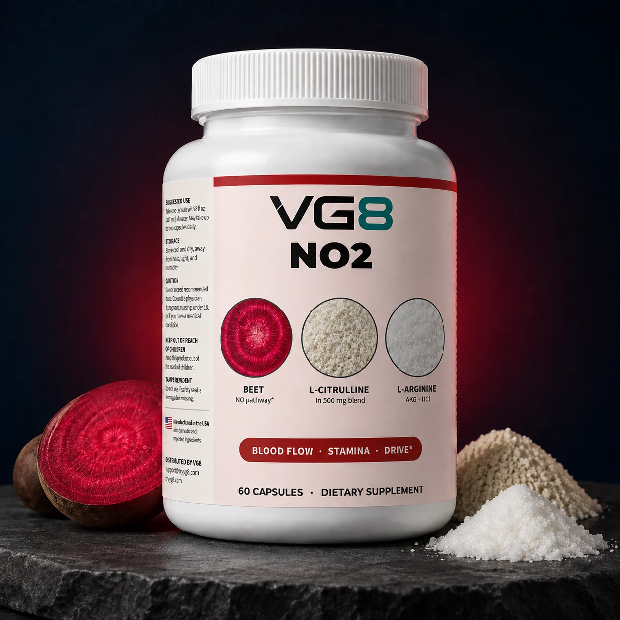 VG8 NO2, 60 capsules